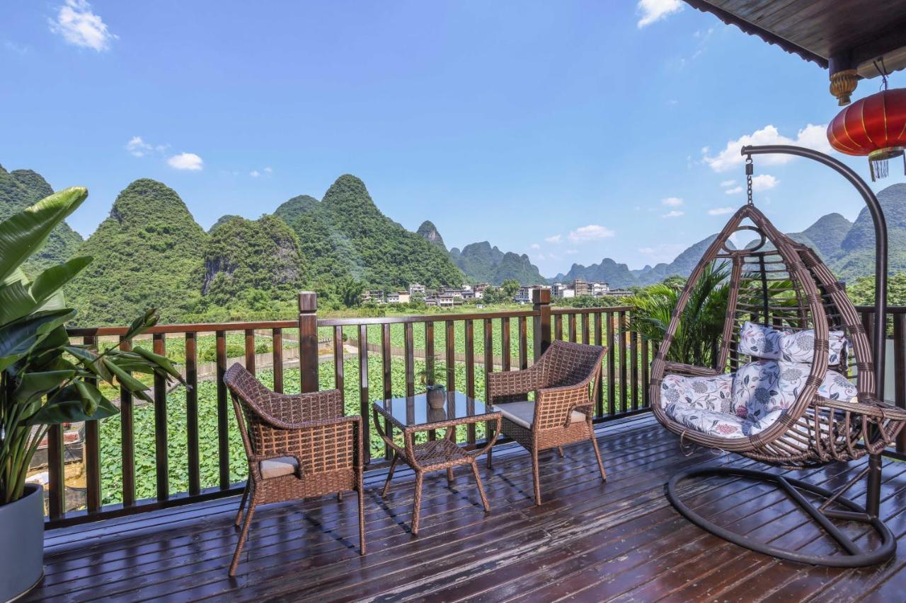 Gasthaus Yangshuo Tea Cozy--One Way Free Pick Up From Airport Or Ts 4 Nights Exterior foto