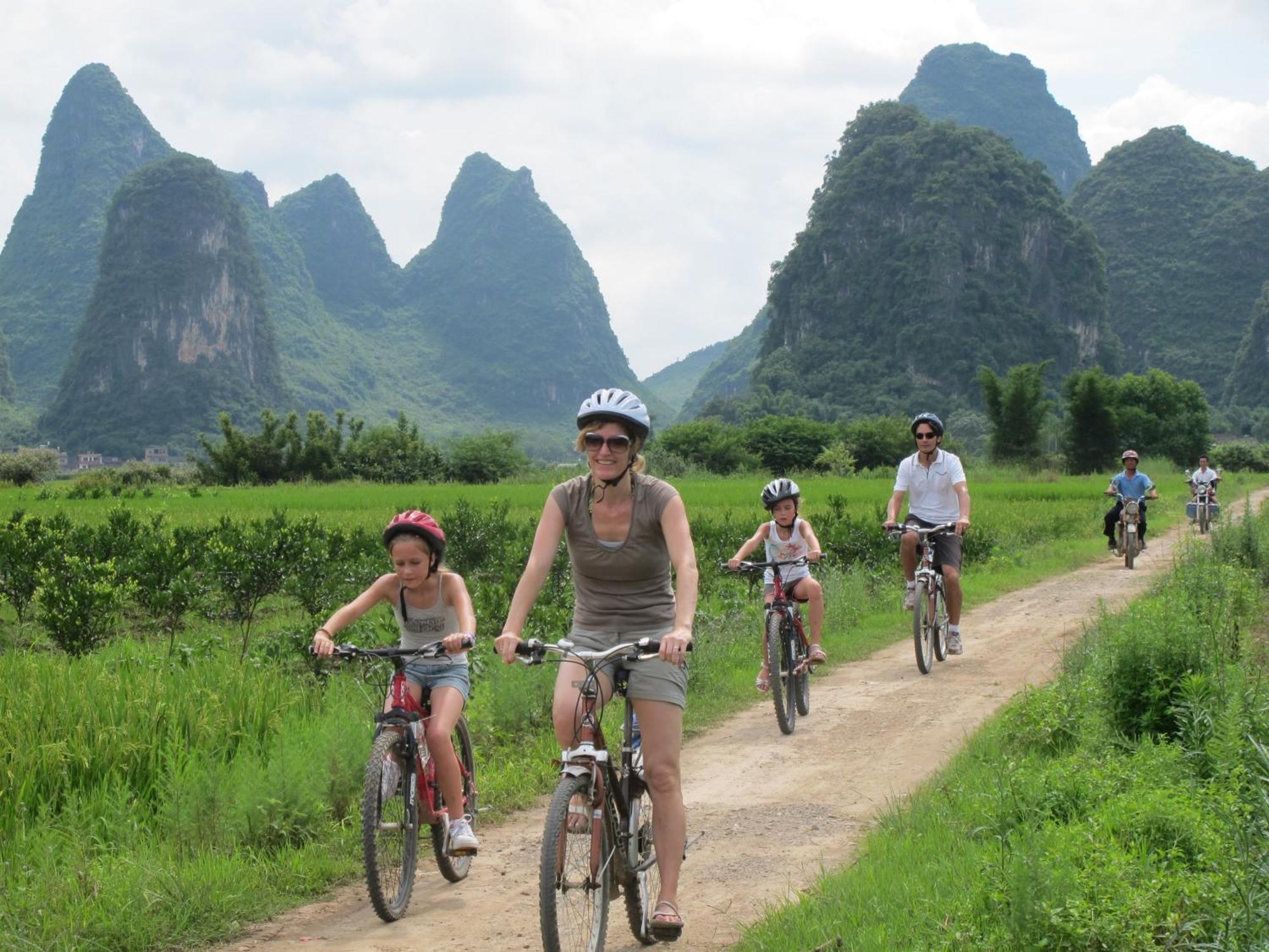 Gasthaus Yangshuo Tea Cozy--One Way Free Pick Up From Airport Or Ts 4 Nights Exterior foto