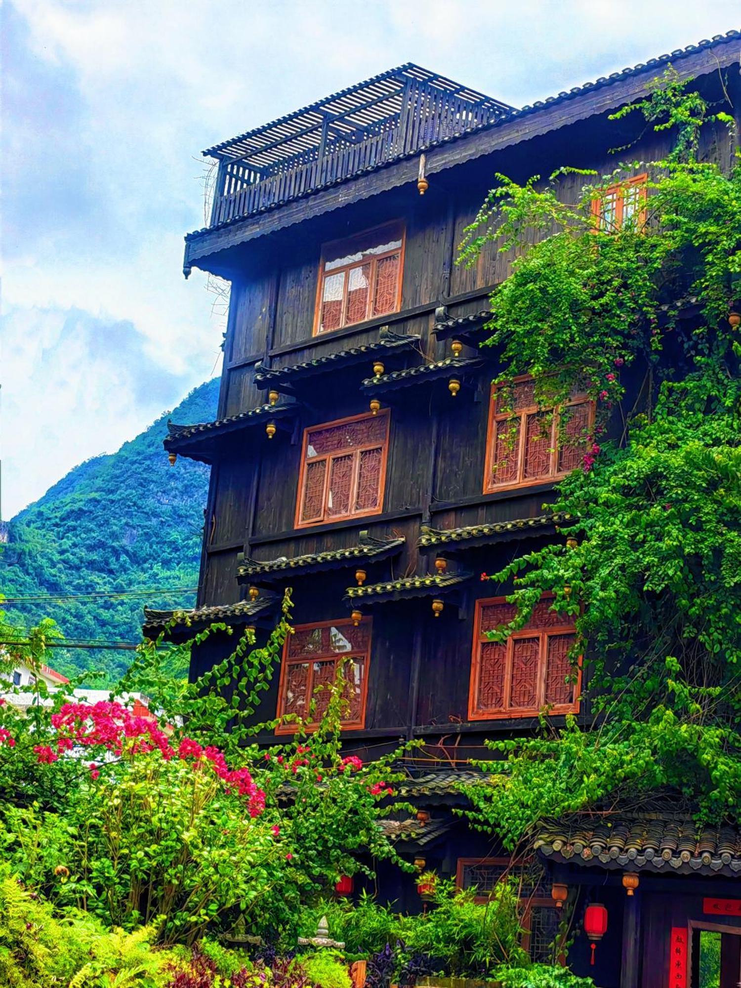 Gasthaus Yangshuo Tea Cozy--One Way Free Pick Up From Airport Or Ts 4 Nights Exterior foto