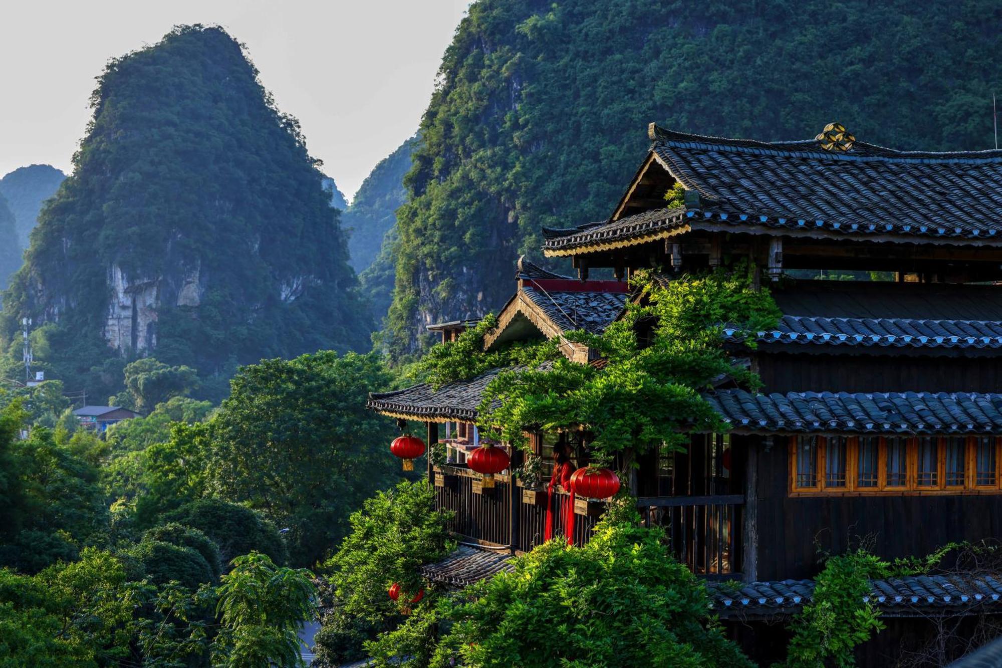 Gasthaus Yangshuo Tea Cozy--One Way Free Pick Up From Airport Or Ts 4 Nights Exterior foto