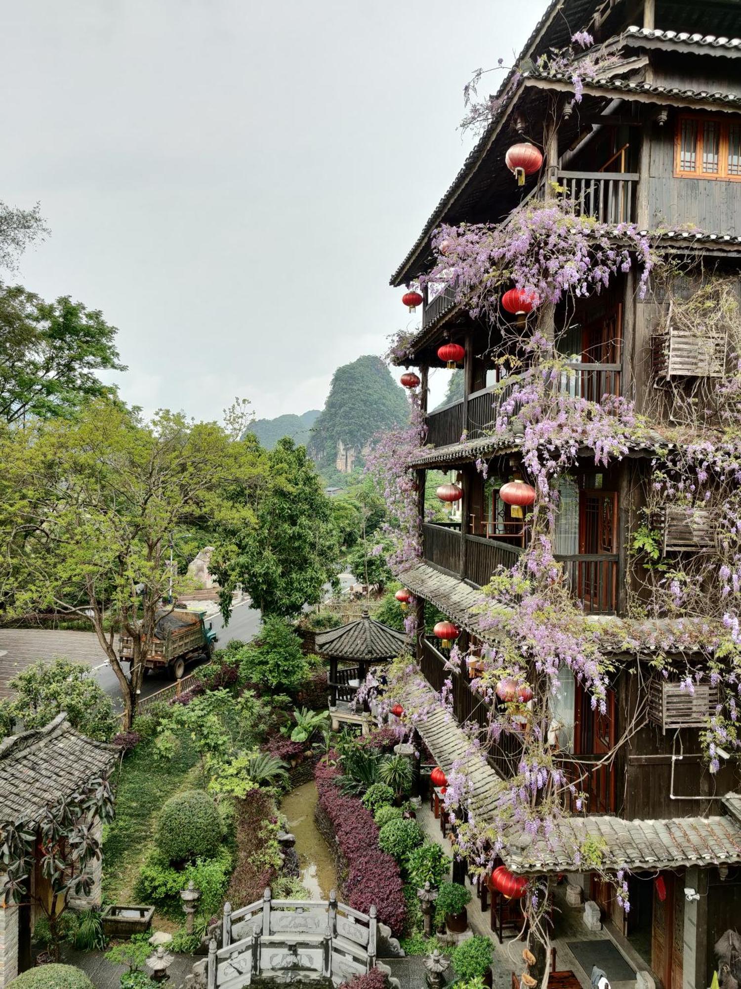 Gasthaus Yangshuo Tea Cozy--One Way Free Pick Up From Airport Or Ts 4 Nights Exterior foto